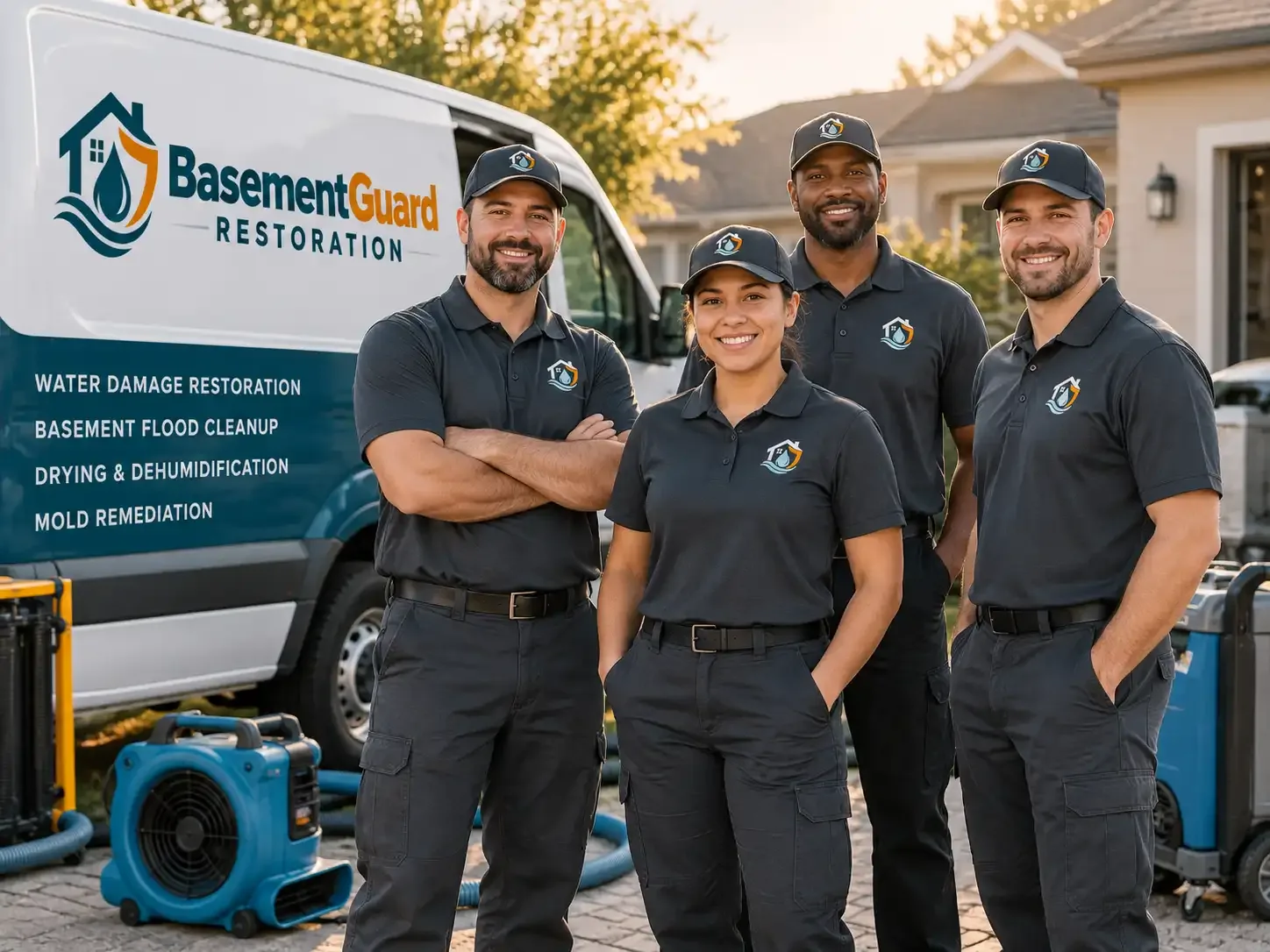 Basement Water Damage Restoration company in Andreas, PA
